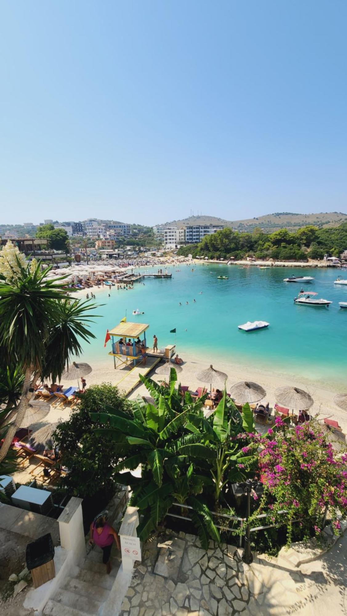 Manta Hotel Ksamil Esterno foto