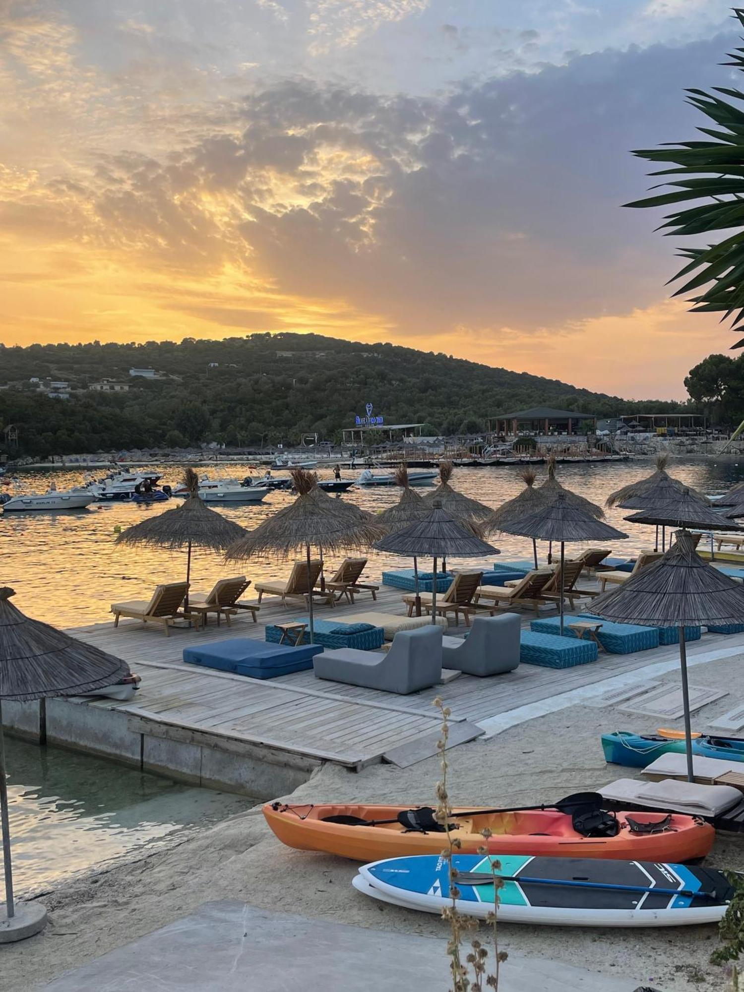 Manta Hotel Ksamil Esterno foto