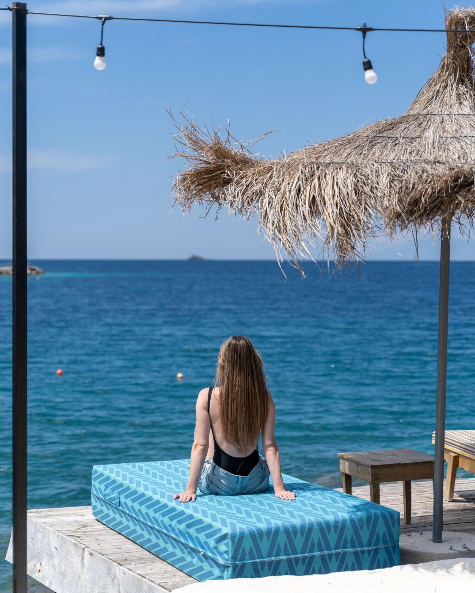 Manta Hotel Ksamil Esterno foto